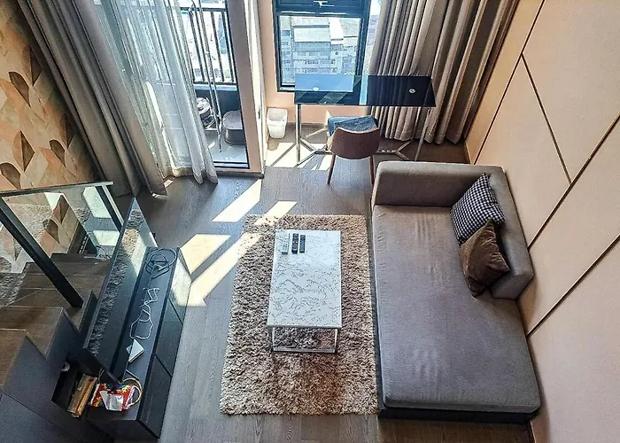 아파트 Luxury Duplex Samyan Area 28th Fl Near Mrt