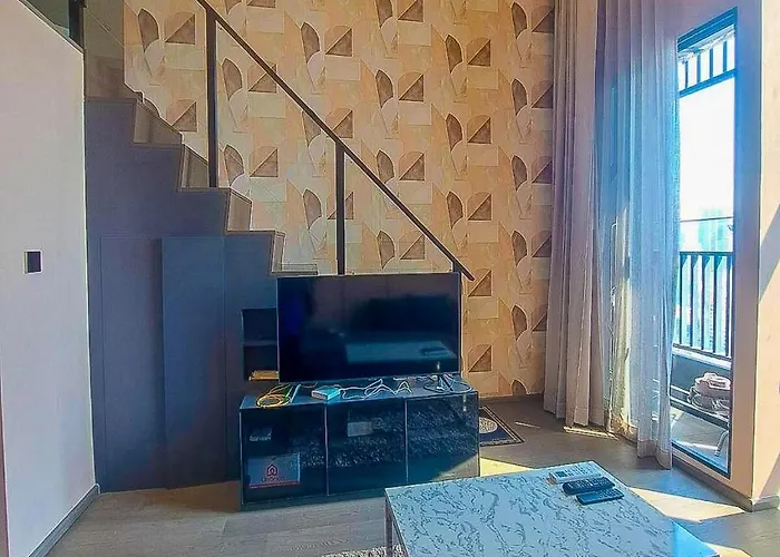 아파트 Luxury Duplex Samyan Area 28th Fl Near Mrt 방콕