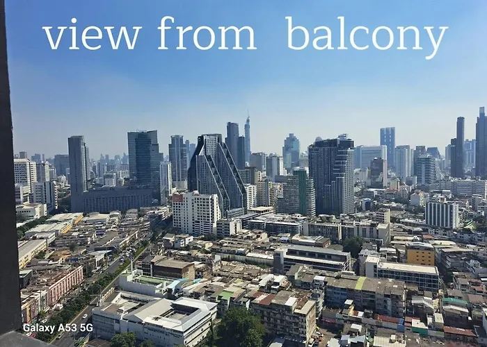 아파트 Luxury Duplex Samyan Area 28th Fl Near Mrt
