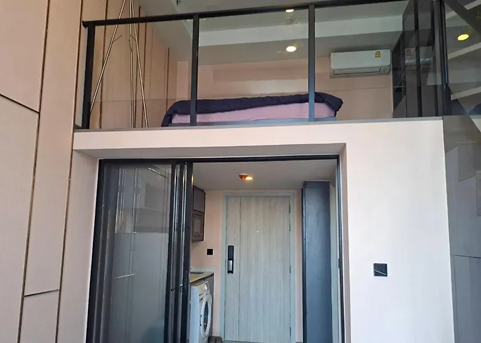 아파트 Luxury Duplex Samyan Area 28th Fl Near Mrt 방콕